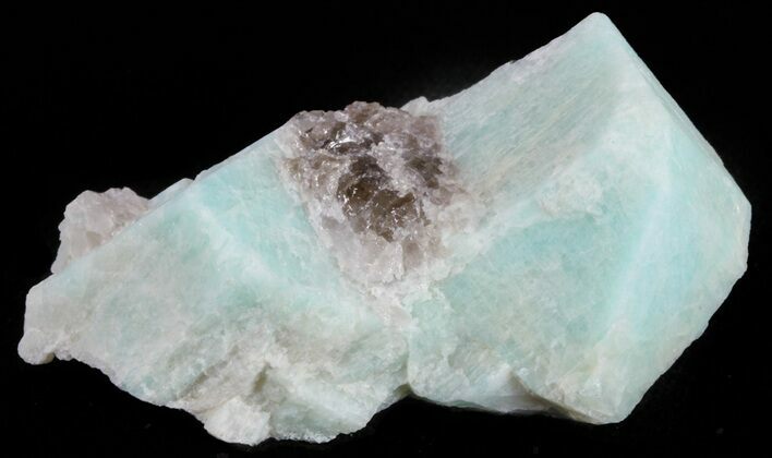 Amazonite Crystal with Smoky Quartz - Colorado #61369